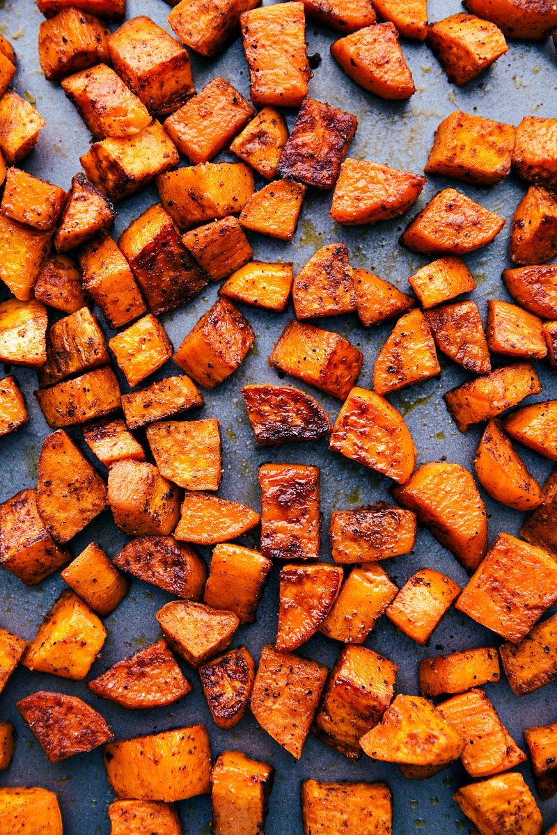 roasted sweet potatoes recipe