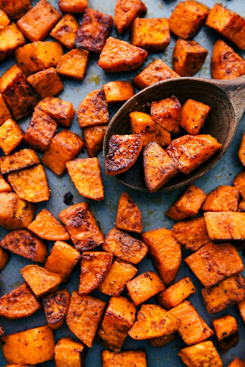 Roasted Sweet Potatoes | Chelsea's Messy Apron
