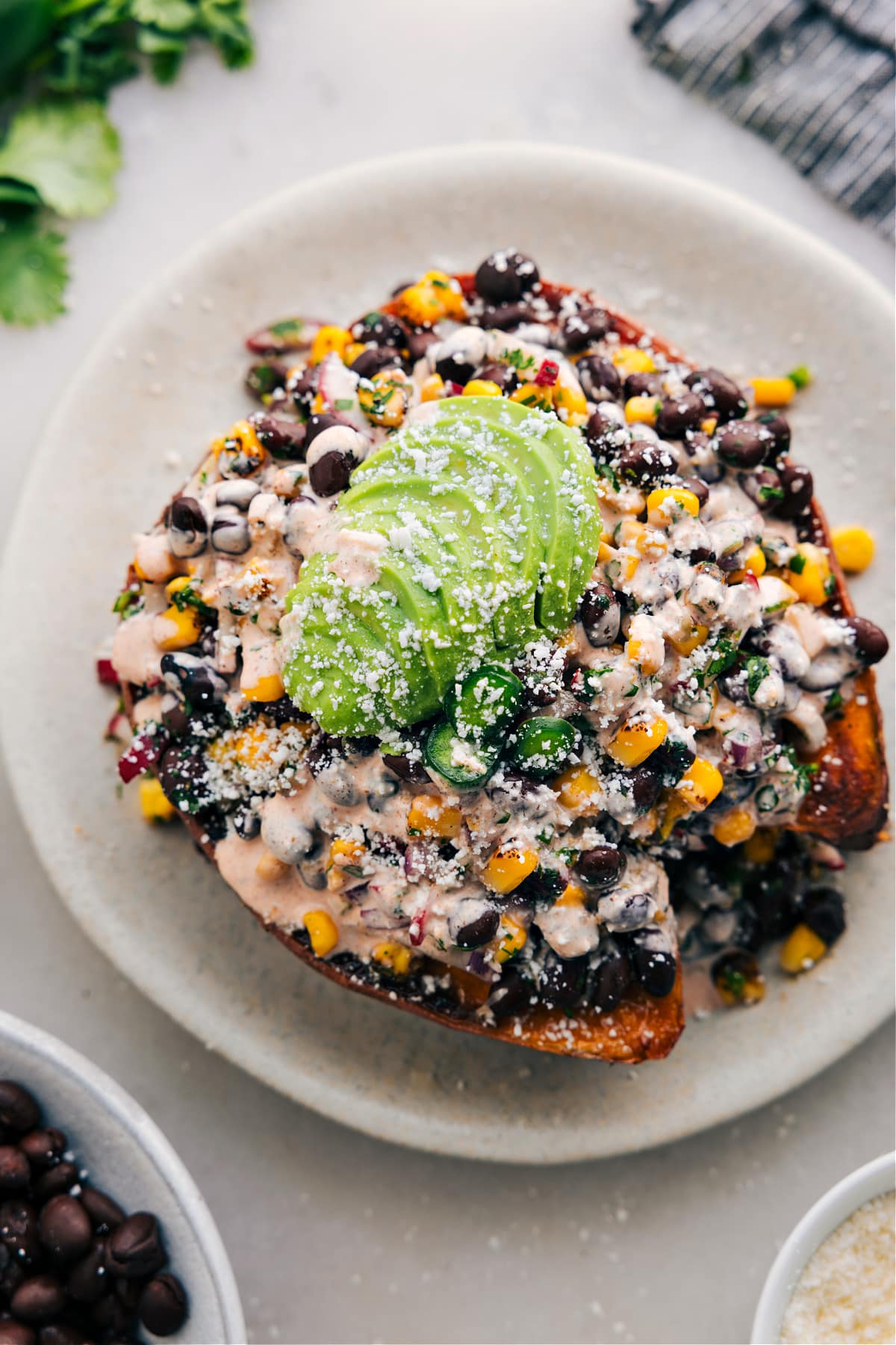 Southwestern Stuffed Sweet Potatoes.