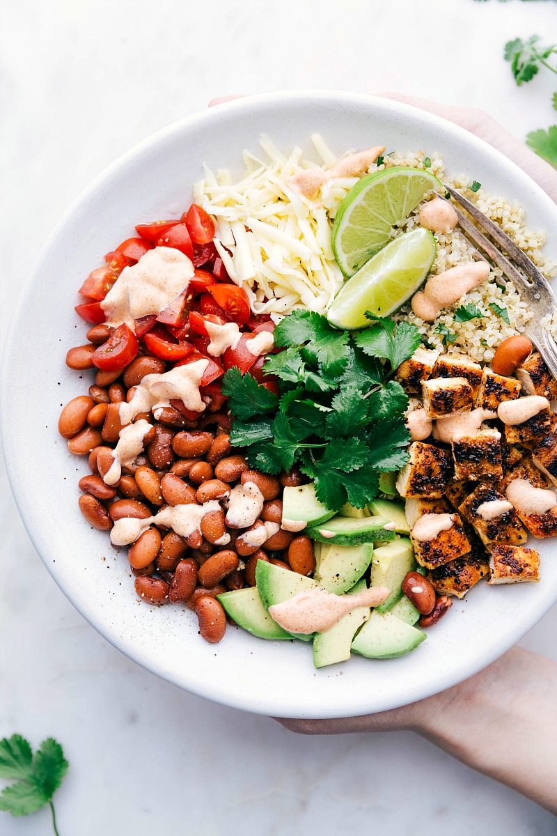 Meal Prep Burrito Bowls - Green Healthy Cooking