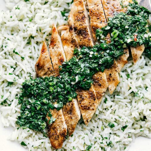 Chimichurri Chicken {30-minute meal!} - Chelsea's Messy Apron