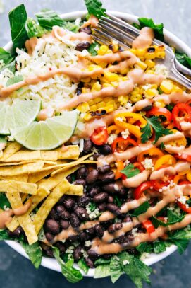 Black Bean Corn Salad {15 Minute Prep!} - Chelsea's Messy Apron