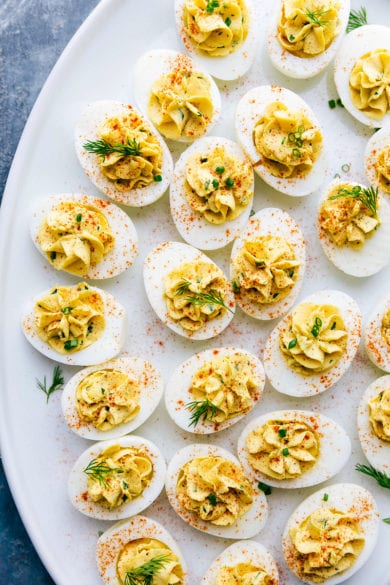 Deviled Eggs Recipe {Step-by-Step Photos} - Chelsea's Messy Apron