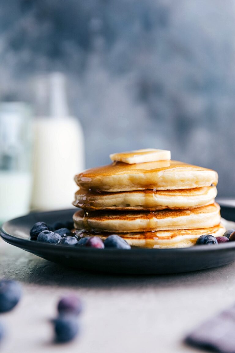 Greek Yogurt Pancakes {SO much flavor!} - Chelsea's Messy Apron