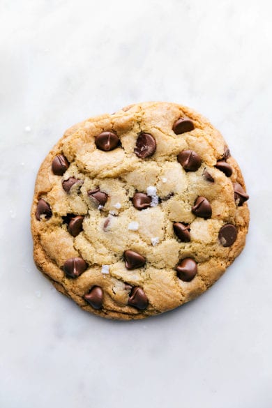 Bakery Style Chocolate Chip Cookies - Chelsea's Messy Apron