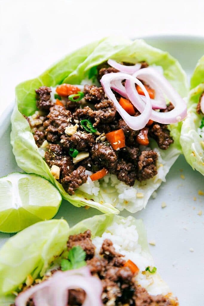 Beef Lettuce Wraps {30Minute Recipe!} Chelsea's Messy Apron