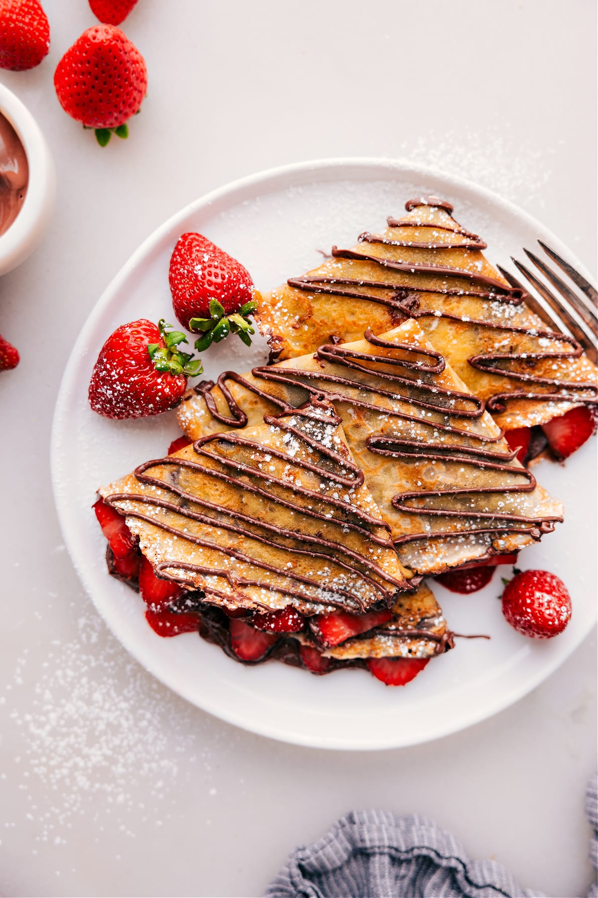 Nutella Crepes - Ahead of Thyme