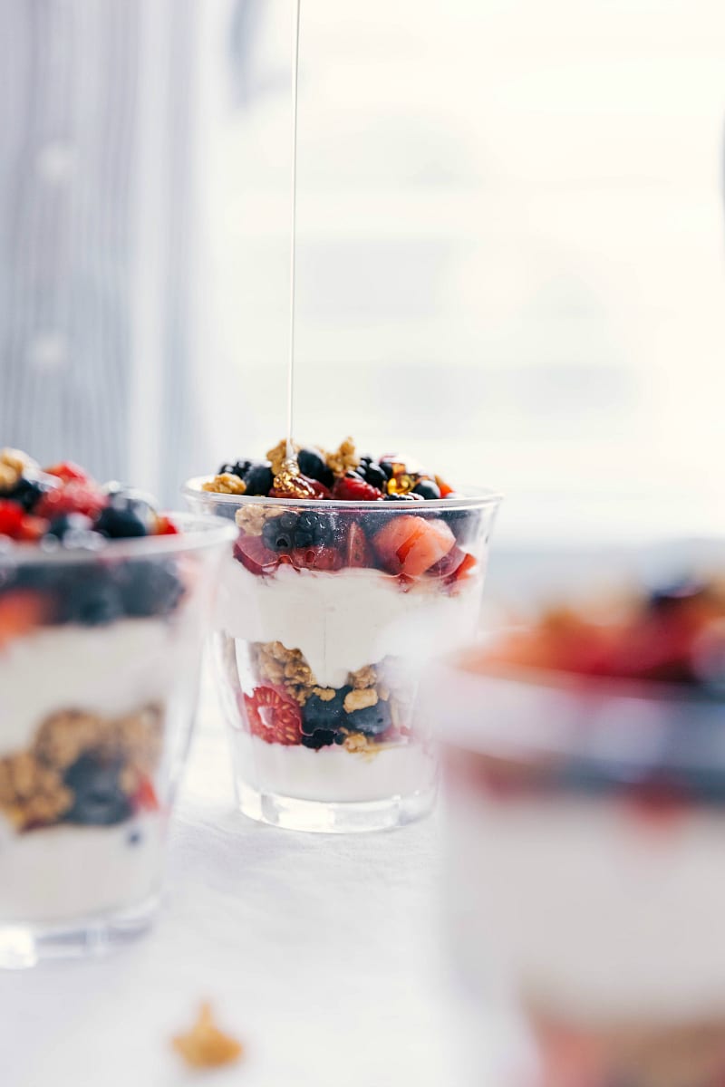 Fruit and Yogurt Parfait Cups