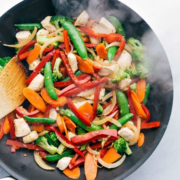 Chicken Stir Fry {in 30 Minutes!} - Chelsea's Messy Apron