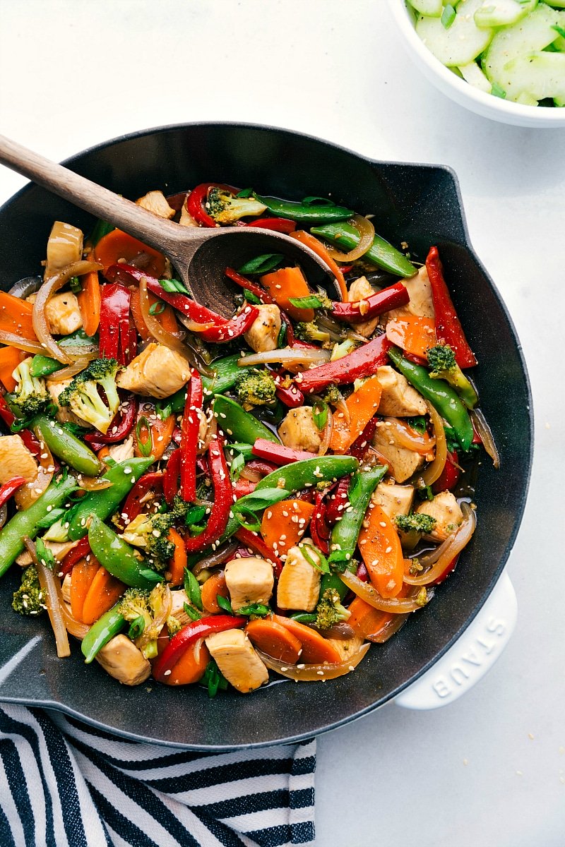 Chicken Stir Fry {in 30 Minutes!} | Chelsea's Messy Apron