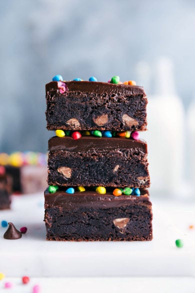 Cosmic Brownies {& Brownie Making Tips!} - Chelsea's Messy Apron