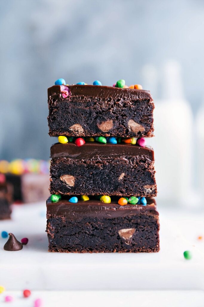 Cosmic Brownies {& Brownie Making Tips!} Chelsea's Messy Apron