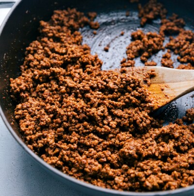 Taco Lettuce Wraps {BEST Seasoned Taco Meat} - Chelsea's Messy Apron