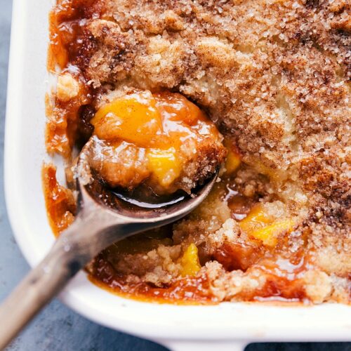 Peach Cobbler - Chelsea's Messy Apron