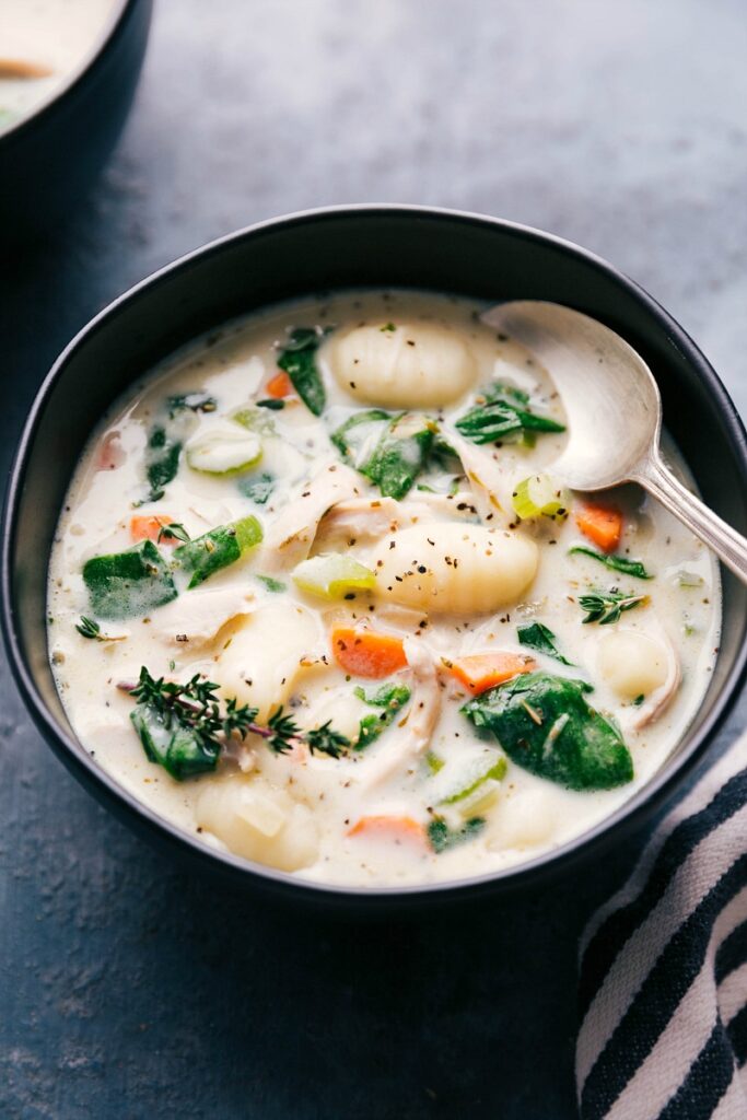 Chicken Gnocchi Soup - Chelsea's Messy Apron