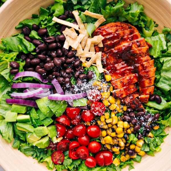 Bbq Chicken Salad - Chelsea's Messy Apron