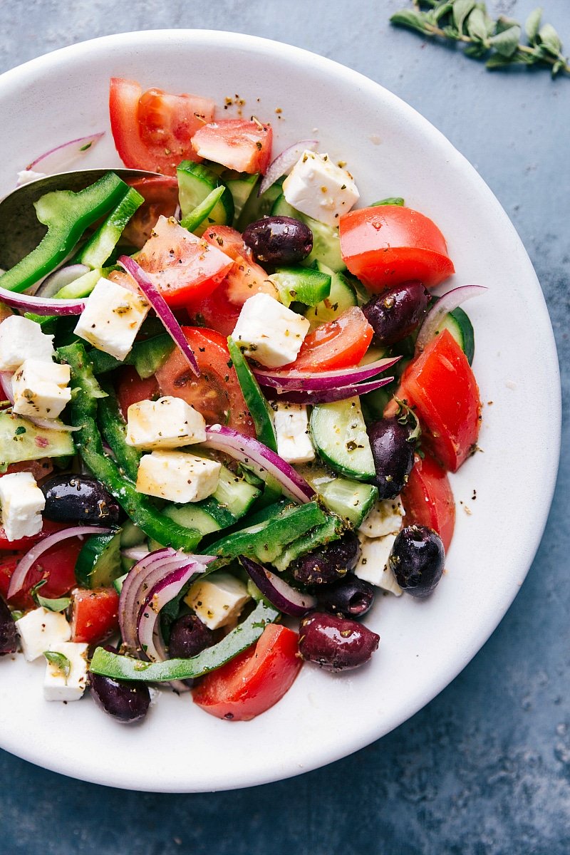 Greek Salad Gift Set: Olive Oil, Kalamata Olives, Herbs