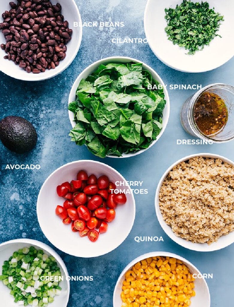 Healthy Quinoa Recipes: Quinoa & Veggie Salad | Chelsea's Messy Apron