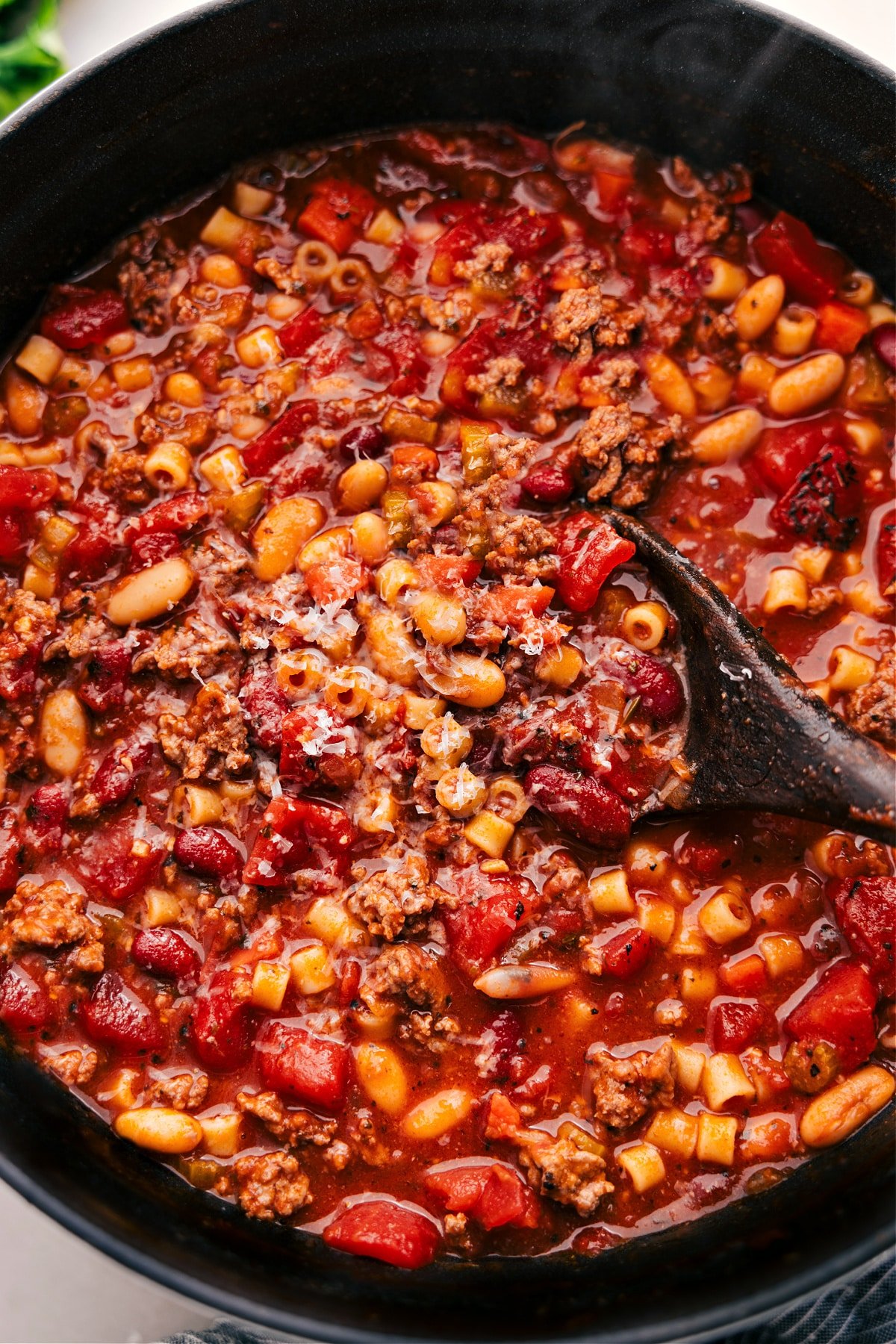 Pasta e Fagioli Olive Garden Copycat recipe is ready to serve and enjoy.