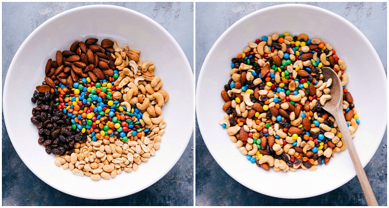 Trail Mix {5 EASY Recipes!} - Chelsea's Messy Apron