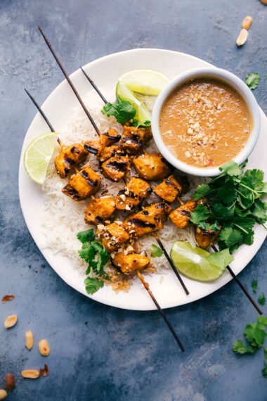 Peanut Sauce Chicken {Using Pantry Staples} - Chelsea's Messy Apron