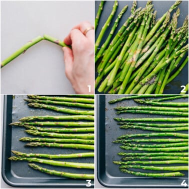 Roasted Asparagus Recipe (Two Ways!) - Chelsea's Messy Apron