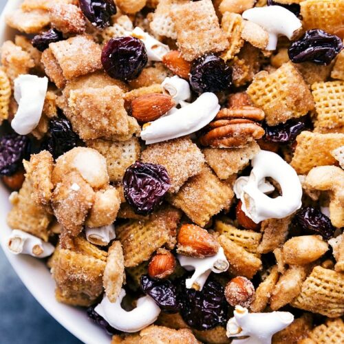 Dried Tart Cherry Sweet Snack Mix - Chelsea's Messy Apron