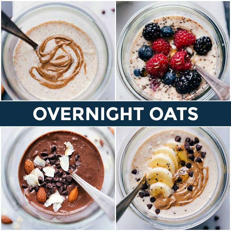 Keto Overnight Oats Recipe (+ Flavor Options!)