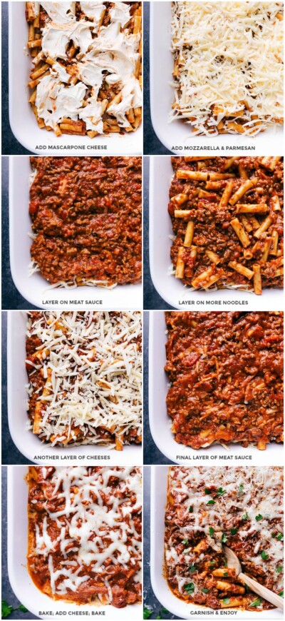 Baked Ziti (SO much flavor!) - Chelsea's Messy Apron