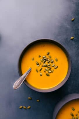 Carrot Soup (With Coconut Milk!) - Chelsea's Messy Apron