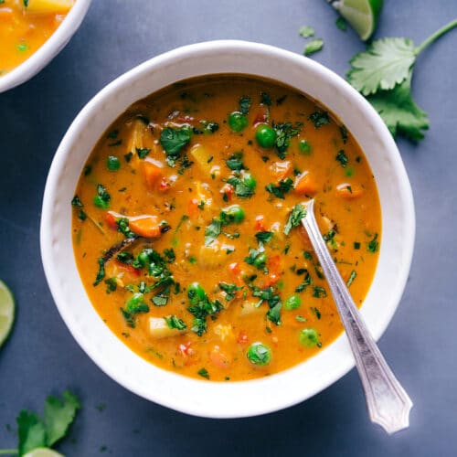 Chicken Curry Soup (With Coconut Milk!) - Chelsea's Messy Apron