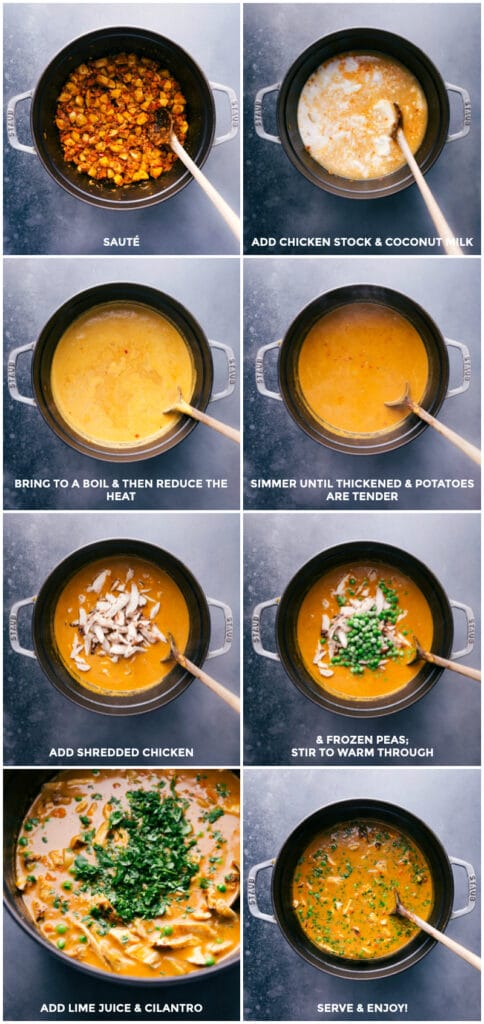 Chicken Curry Soup (With Coconut Milk!) - Chelsea's Messy Apron