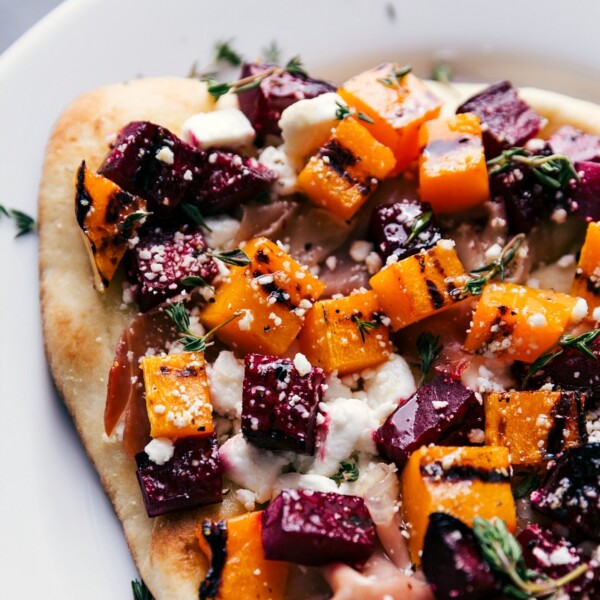 Beet and Goat Cheese Flatbread - Chelsea's Messy Apron