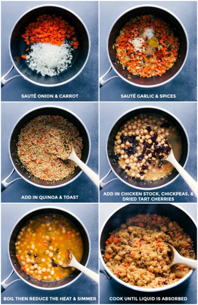 One Pot Quinoa Pilaf Recipe - Chelsea's Messy Apron