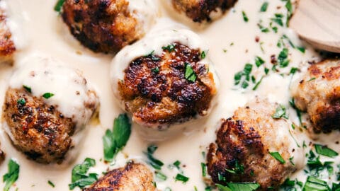 The Best Swedish Meatballs Recipe - Pinch of Yum