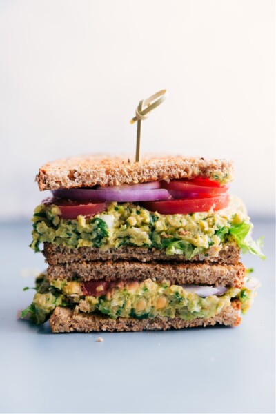 Chickpea Salad Sandwich - Chelsea's Messy Apron