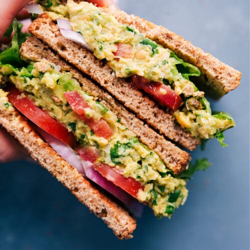 Chickpea Salad Sandwich - Chelsea's Messy Apron