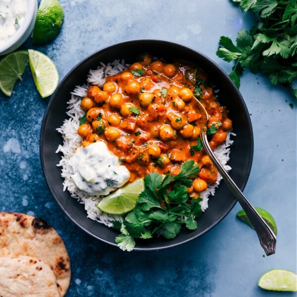 Chickpea Curry (BEST Seasoning Blend!) - Chelsea's Messy Apron