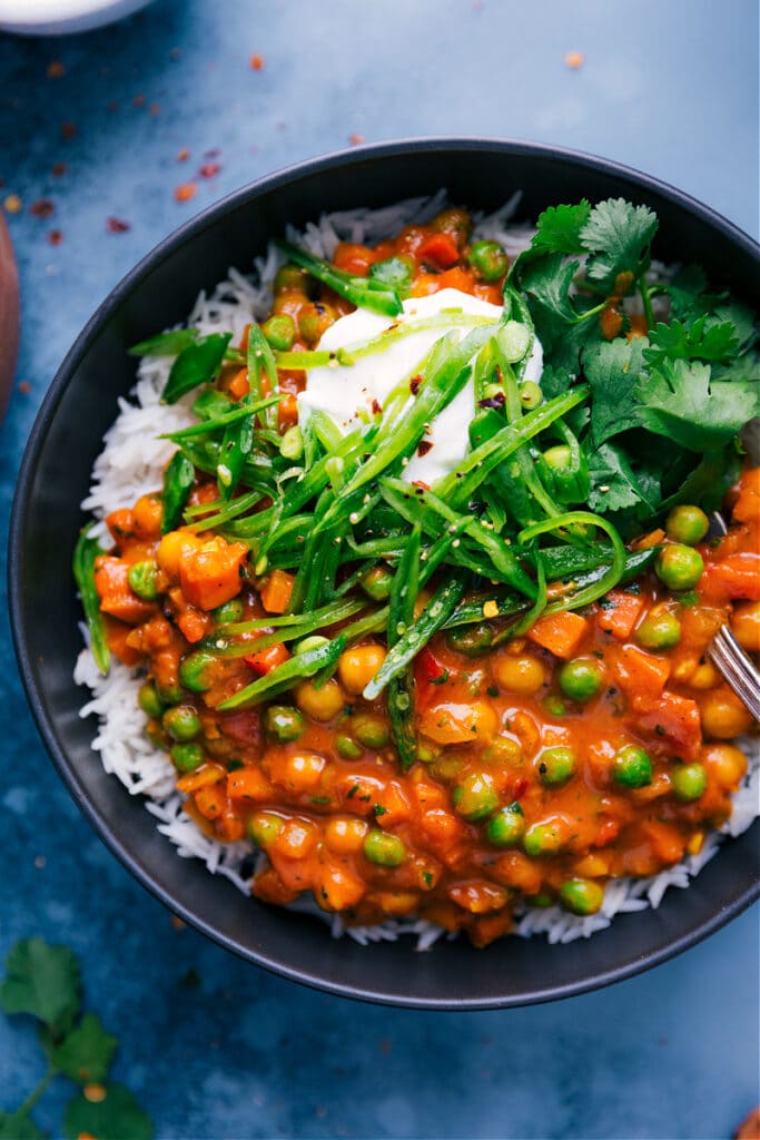 Vegetarian Tikka Masala (With Chickpeas!) - Chelsea's Messy Apron