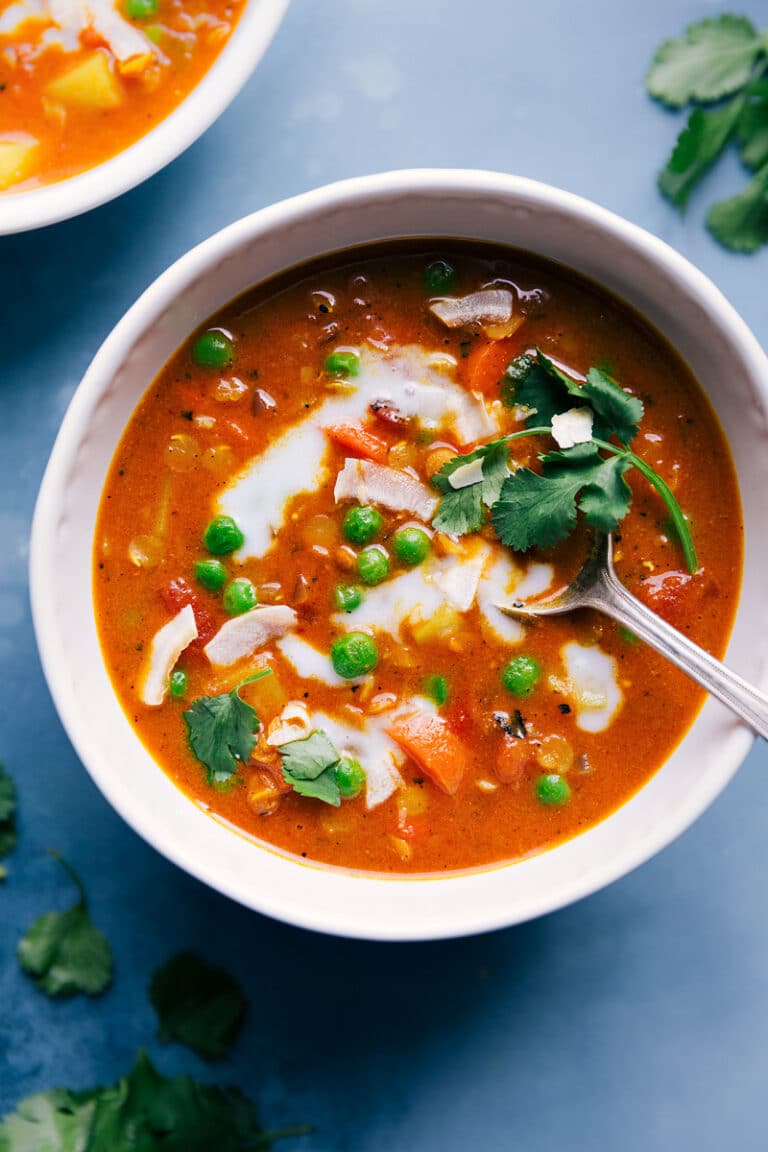 Curry Lentil Soup (Amazing Seasoning Blend!!) - Chelsea's Messy Apron