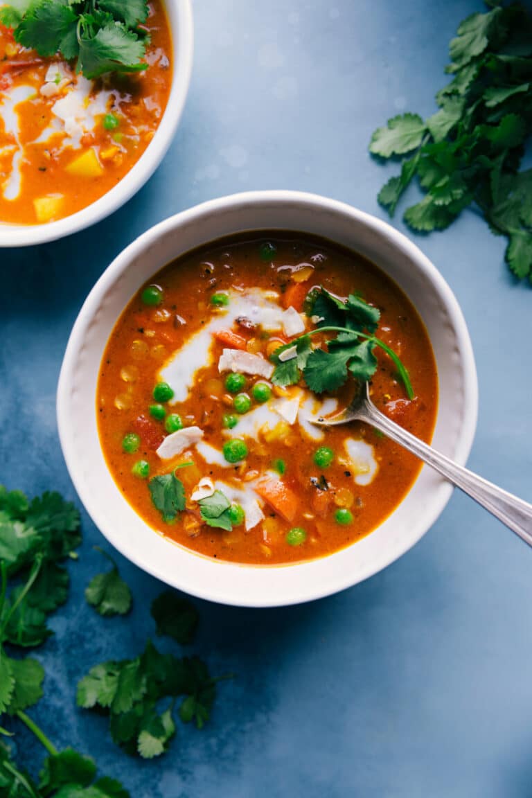 Curry Lentil Soup (Amazing Seasoning Blend!!) - Chelsea's Messy Apron