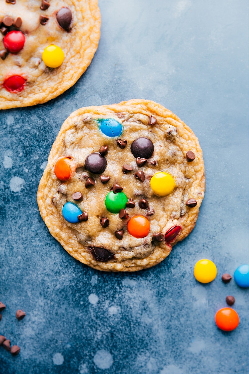 Bakery M&M Cookies (Soft & Chewy!) - Chelsea's Messy Apron