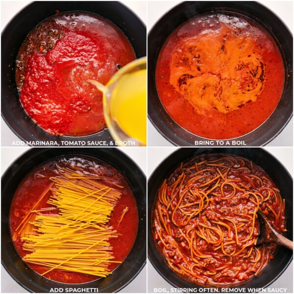 One Pot Spaghetti No Veggie Chopping Chelseas Messy Apron 5312