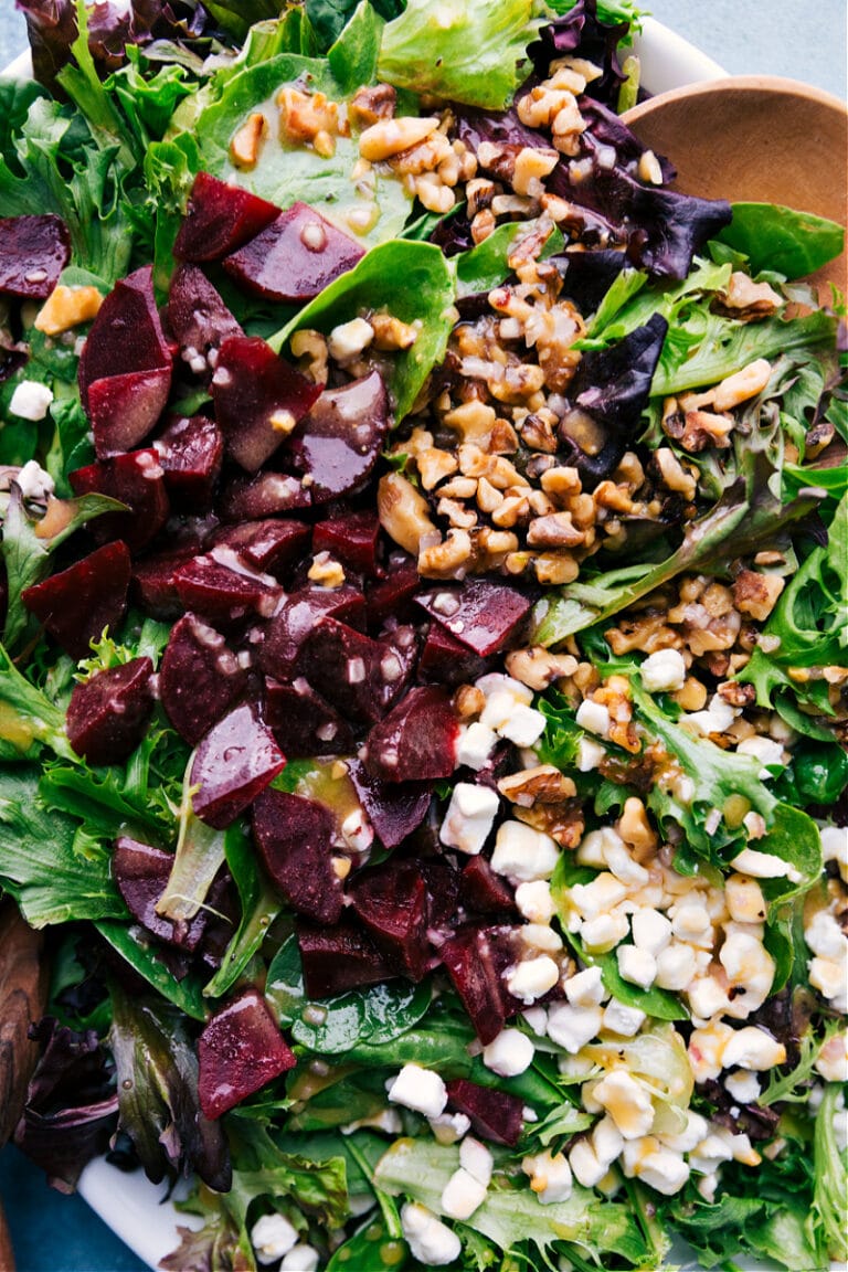 Beet Goat Cheese Walnut Salad - Chelsea's Messy Apron