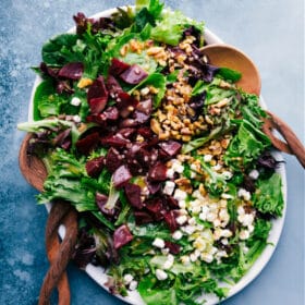 Kale Cranberry Pecan Salad