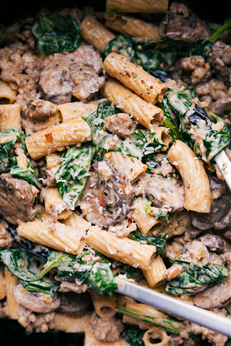 Creamy Sausage And Mushroom Rigatoni Chelsea S Messy Apron