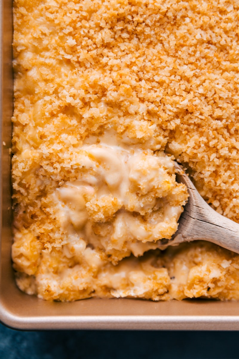 baked mac and cheese roux recipe with skim milk