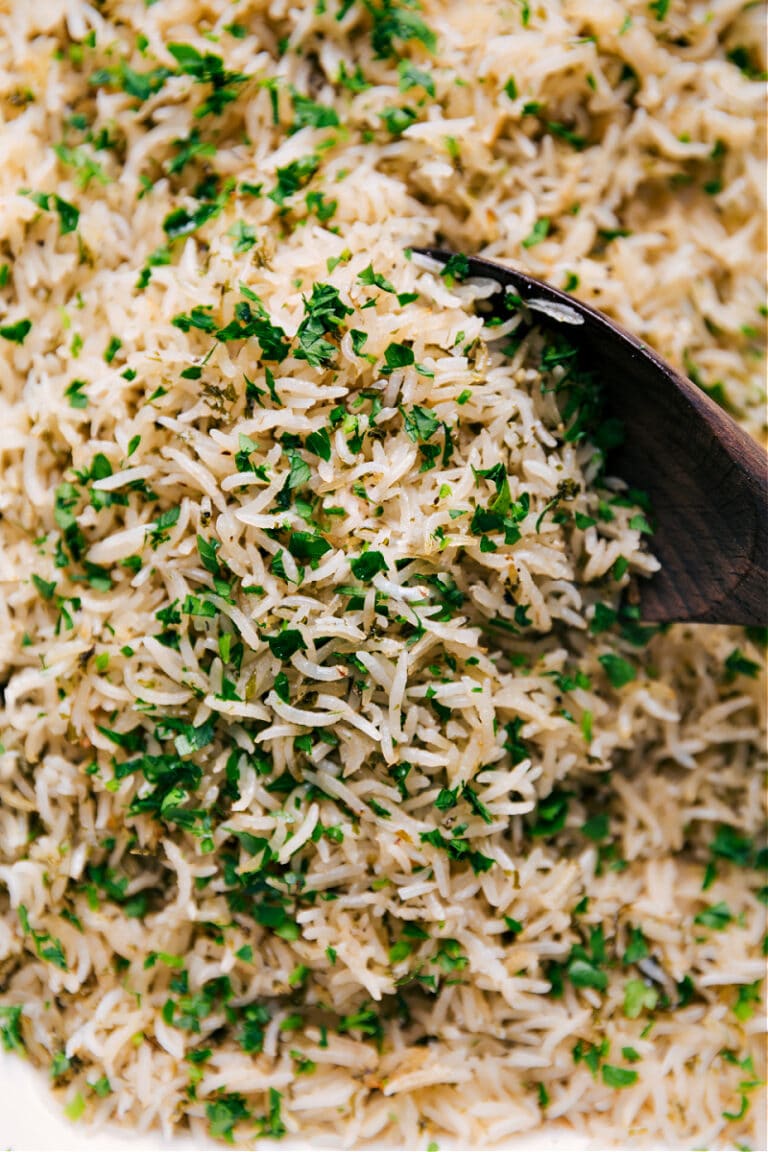 Herb Rice (In ONE Dish!) - Chelsea's Messy Apron