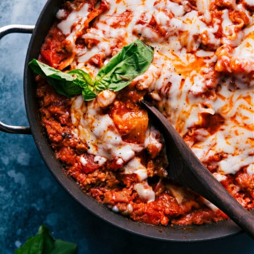 Beefy Skillet Lasagna Recipe