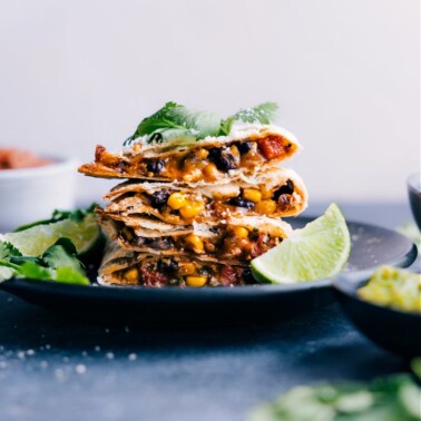 Black Bean Quesadillas - Chelsea's Messy Apron